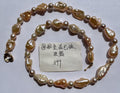 Blush Gold Baroque Pearl Necklace